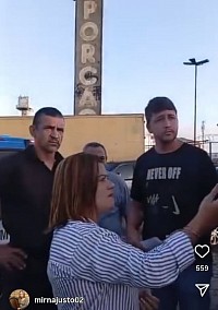 Missiinaria Mirna Justo Ajudou a organizar a manifeataçao dos caminhoneiros